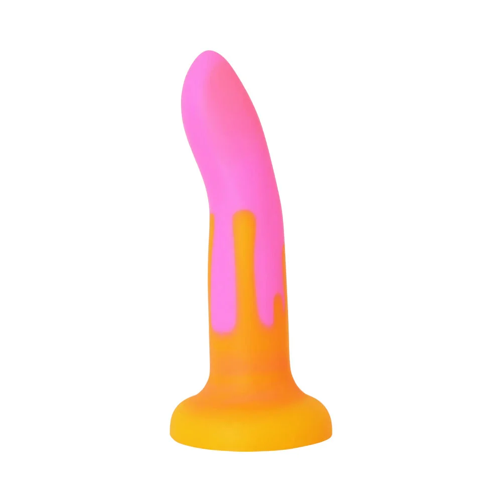 Adam & Eve Charmed Ombre Silicone Flexible Dildo