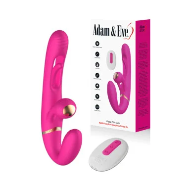Adam & Eve Orgaz-Ohh-Matic Strapless Strap-On