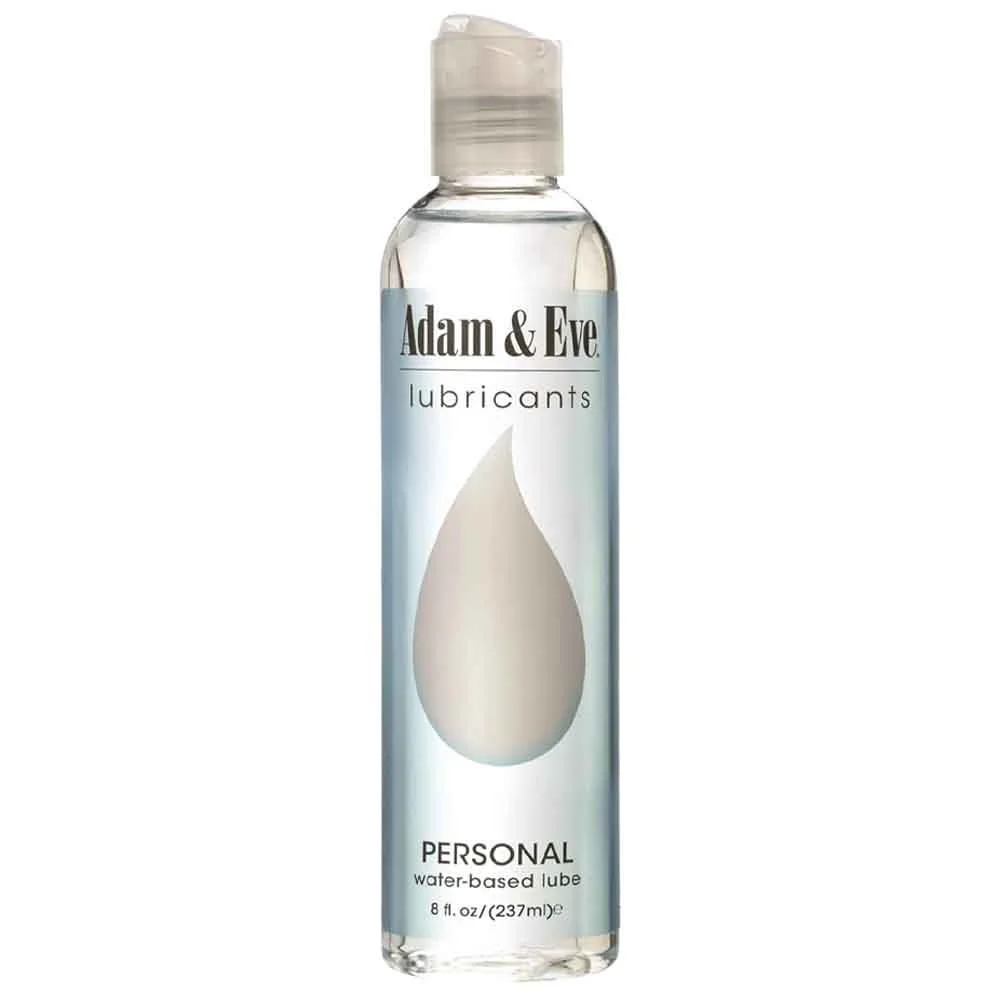 Adam & Eve Personal Water Based Lubricant, 8 fl.oz (237 mL)