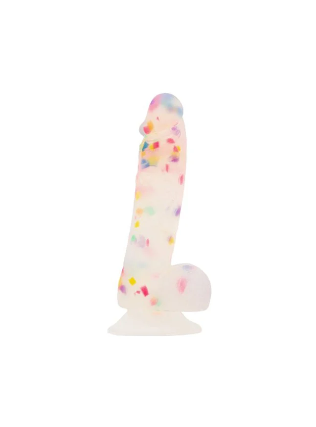Addiction Confetti Suction Cup 7.5in