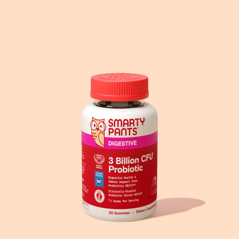 Adult 3 Billion CFU Probiotic by Smarty Pants