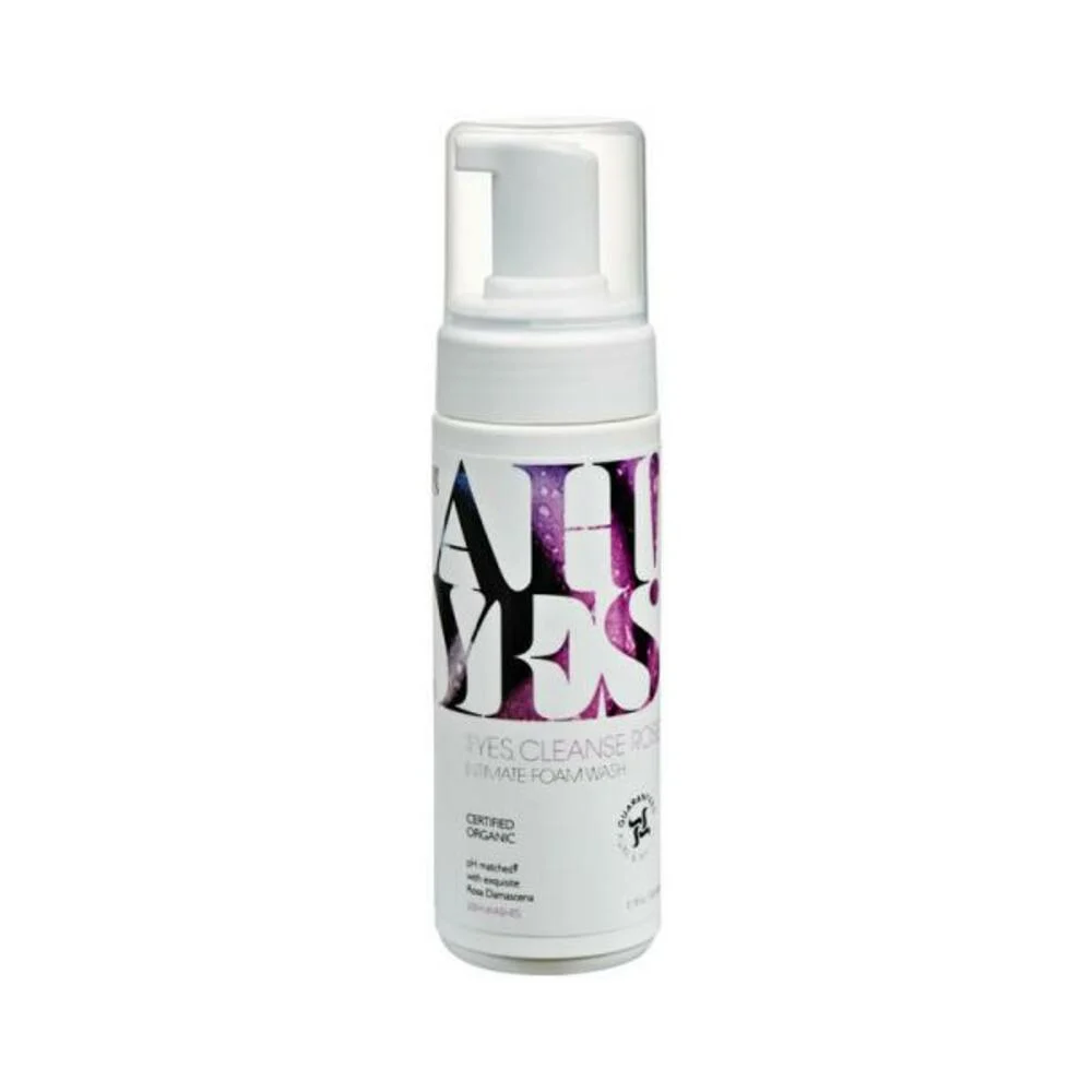 AH! YES CLEANSE Rose Scented Intimate Foaming Wash 5.1oz