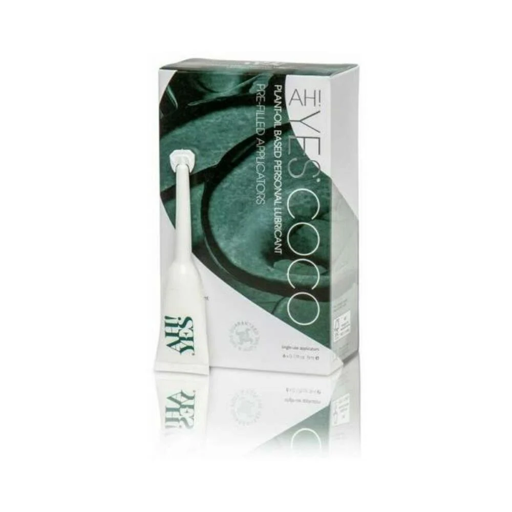 AH! YES COCO Plant-Oil Lubricant 0.17oz 6pk