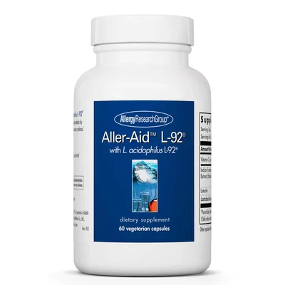Aller-Aid L-92 with L. acidophilus L-92 (Allergy Research Group)