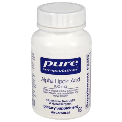 Alpha Lipoic Acid 100mg (Pure Encapsulations)