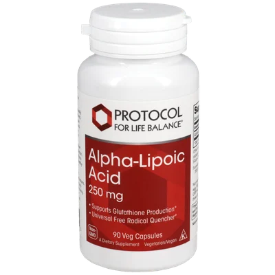 Alpha Lipoic Acid 250mg (Protocol for life balance)