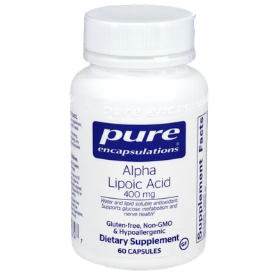 Alpha Lipoic Acid 400mg (Pure Encapsulations)