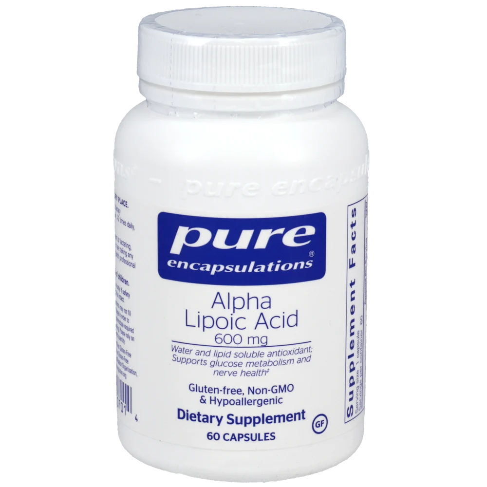 Alpha Lipoic Acid 600mg (Pure Encapsulations)