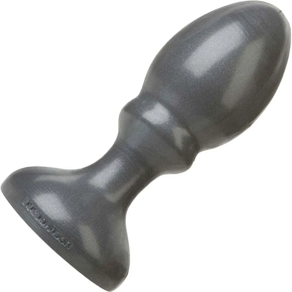 American Bombshell Little Boy Butt Plug, 6.25", Gun Metal