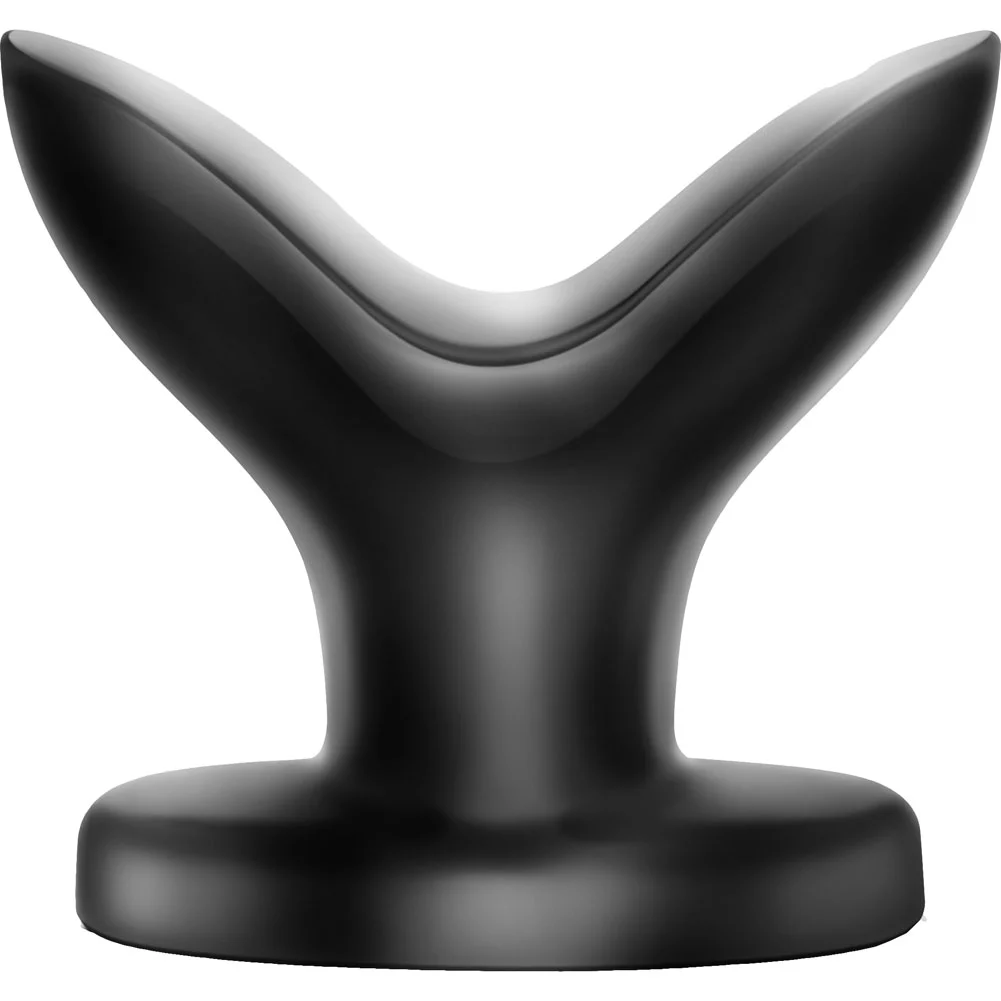 Anal Adventures Anal Anchor Plug, 4", Black