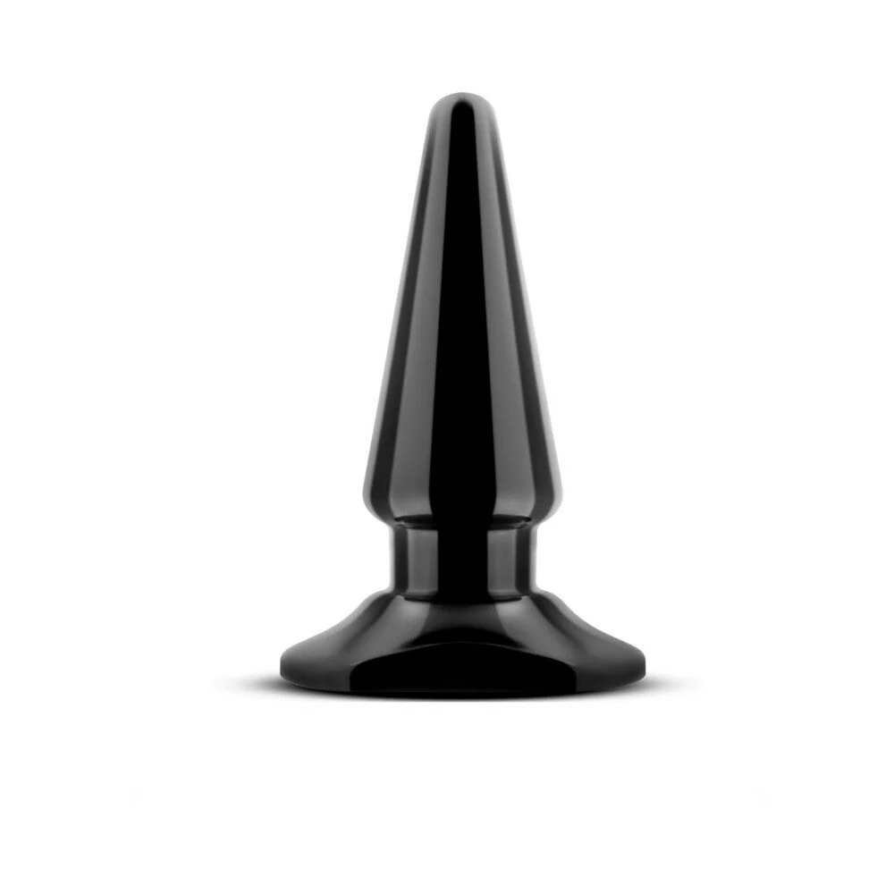Anal Adventures Easy Plug Butt Plug, Black