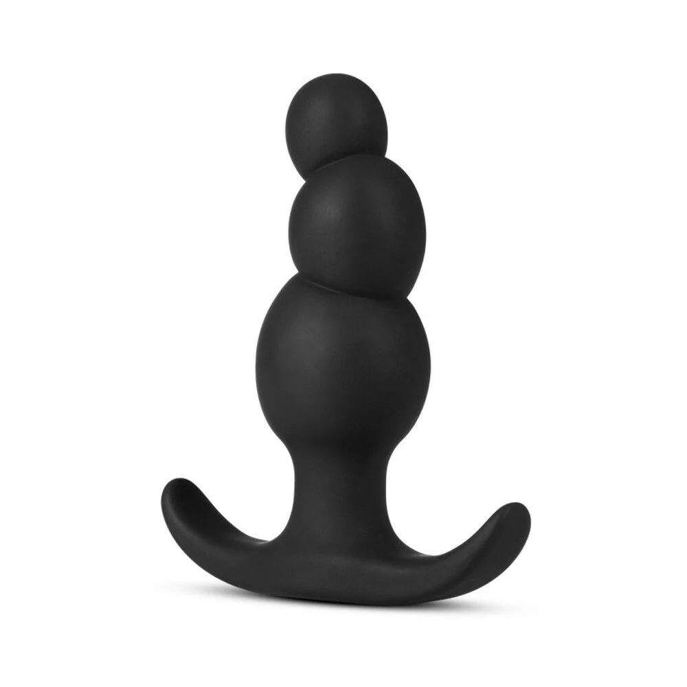 Anal Adventures Stacked Plug, Black