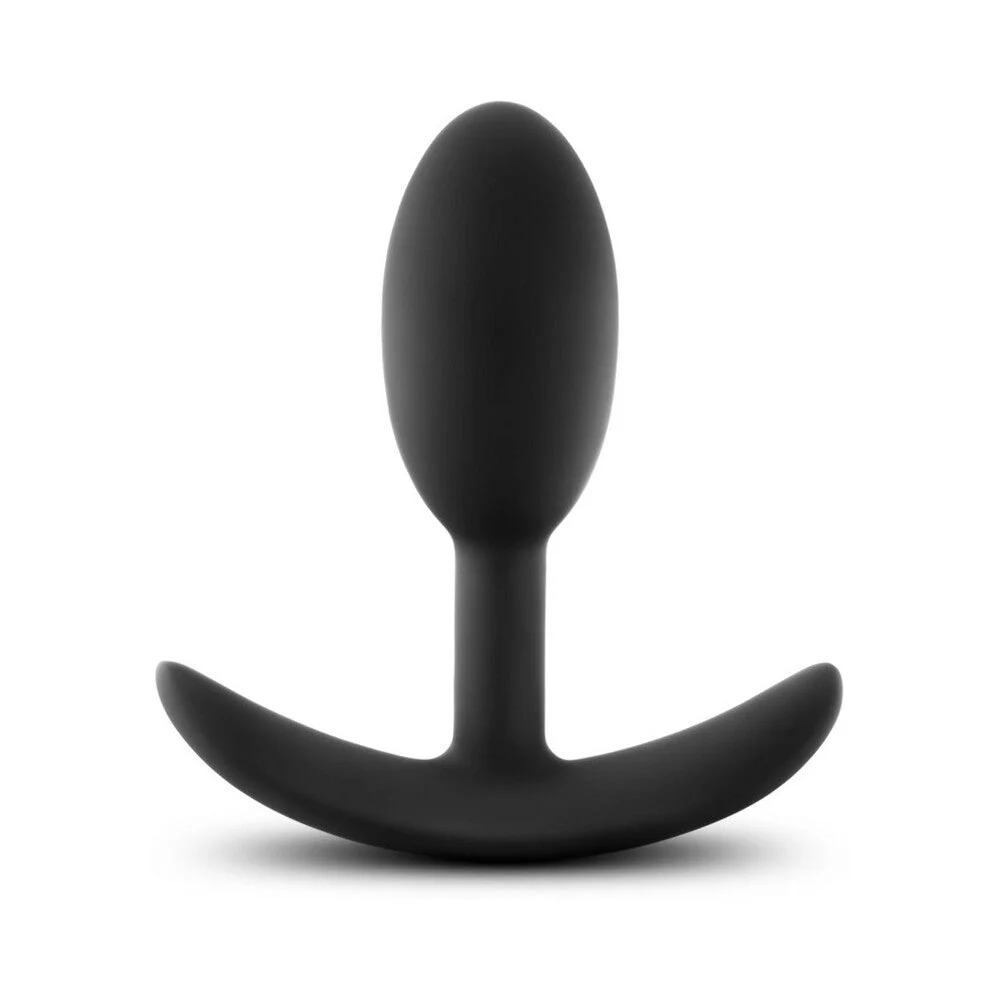 Anal Adventures Vibra Slim Plug Small, Black