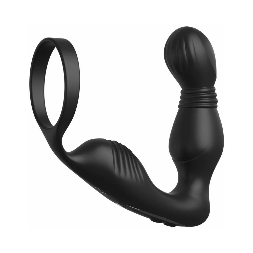 Anal Fantasy Elite Collection Ass-Gasm Pro P Spot Stimulator - Black