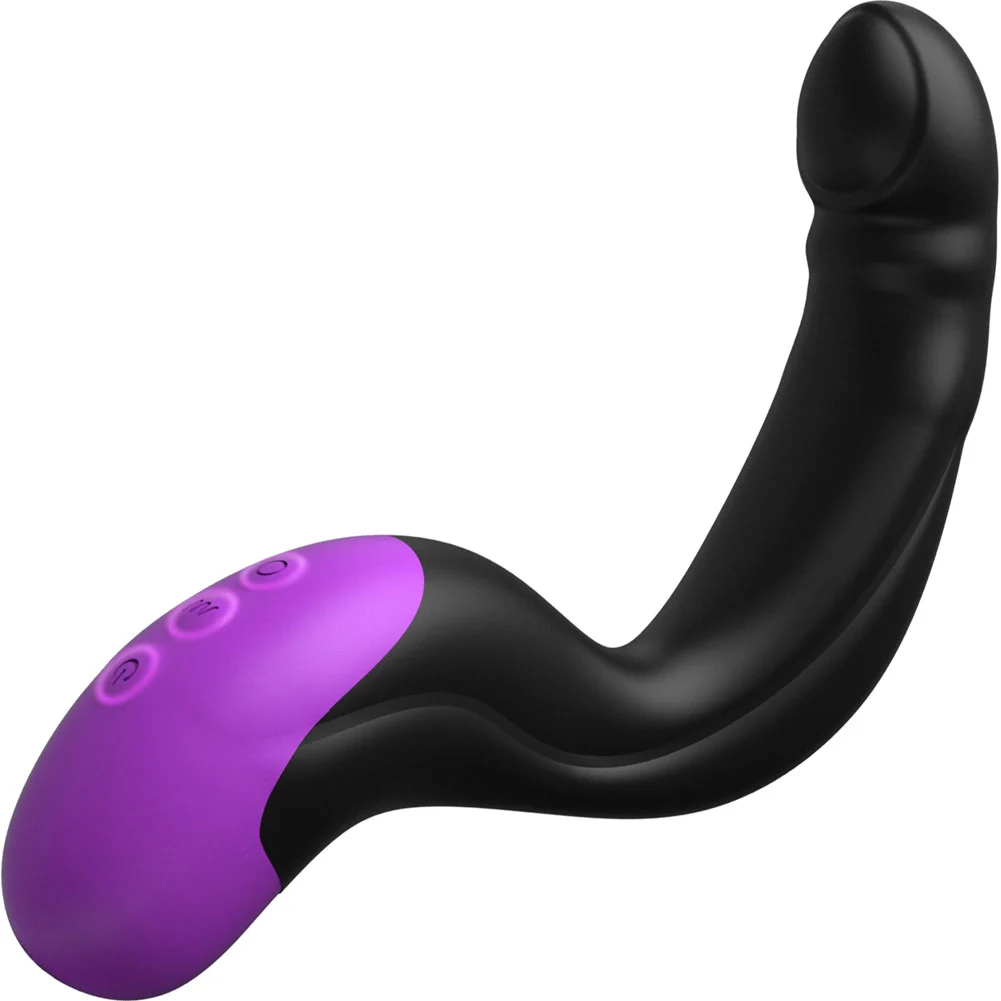 Anal Fantasy Elite Hyper-Pulse P-Spot Massager, 6", Black