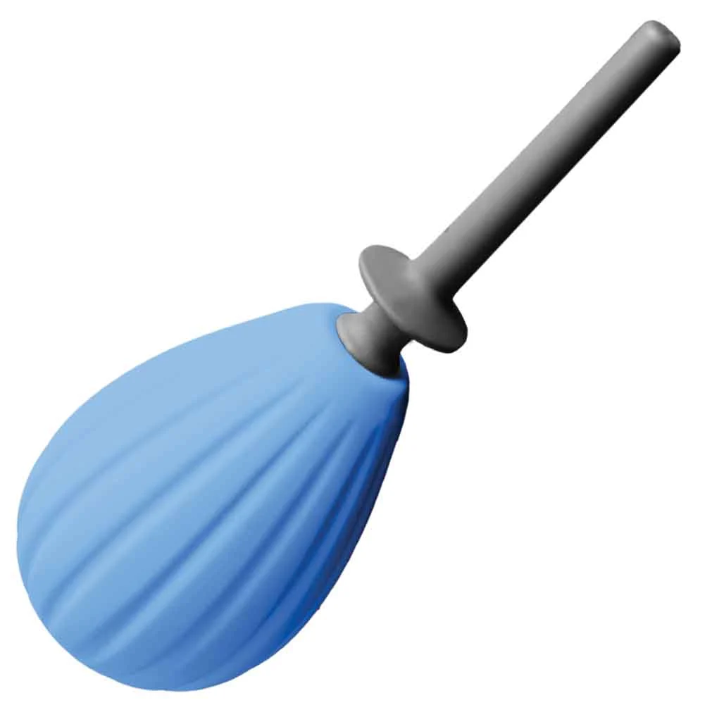Aneros Prelude Enema Bulb Kit with 4" Nozzle, Blue