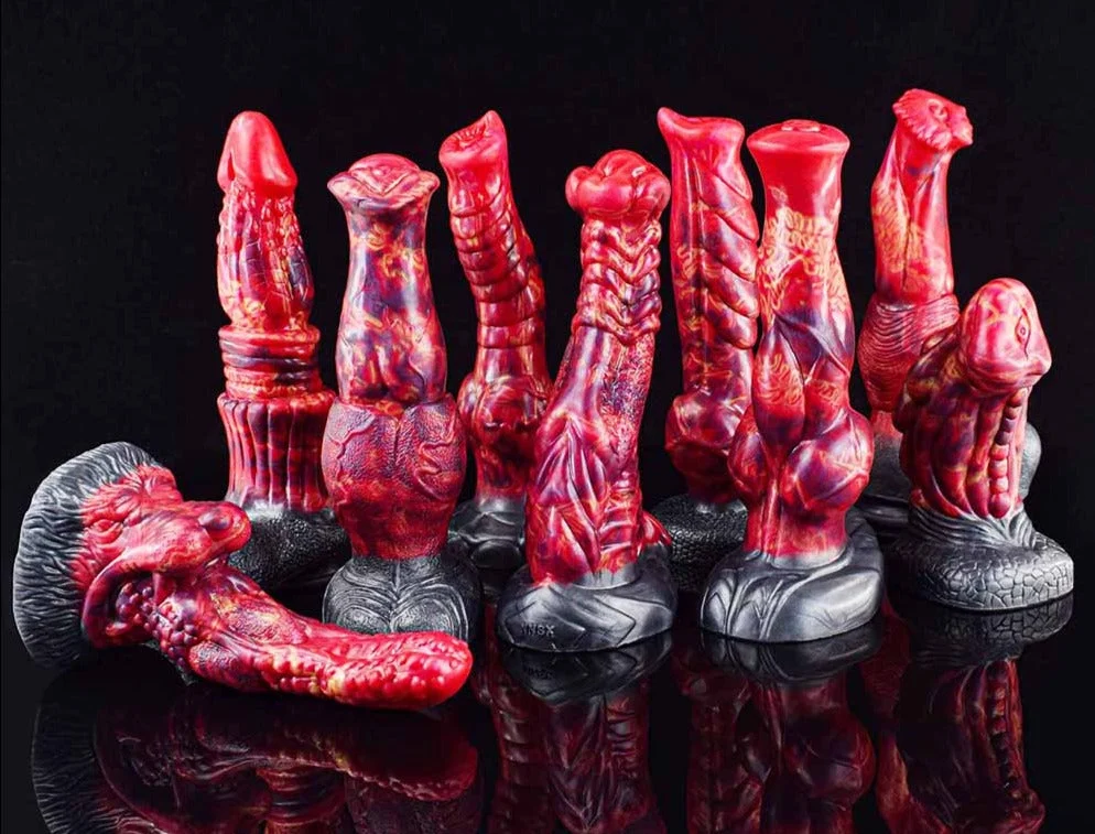 Animal Dildos With Suction Cup, 12 Types