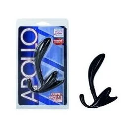 Apollo Curved Prostate Probe Black Cal Exotic Novelties