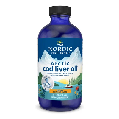 Arctic Cod Liver Oil Orange (Nordic Naturals)