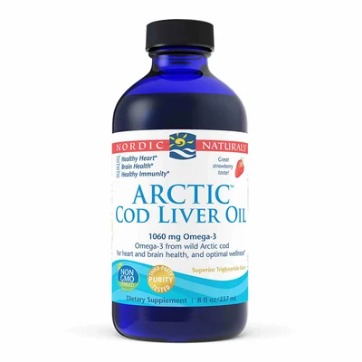 Arctic Cod Liver Oil Strawberry (Nordic Naturals)