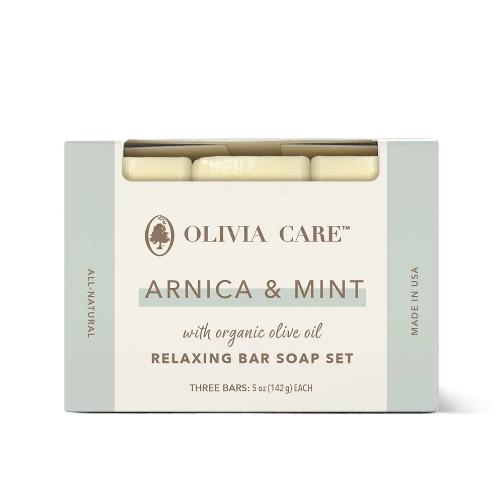 Arnica & Mint Bar Soap - Set of 3