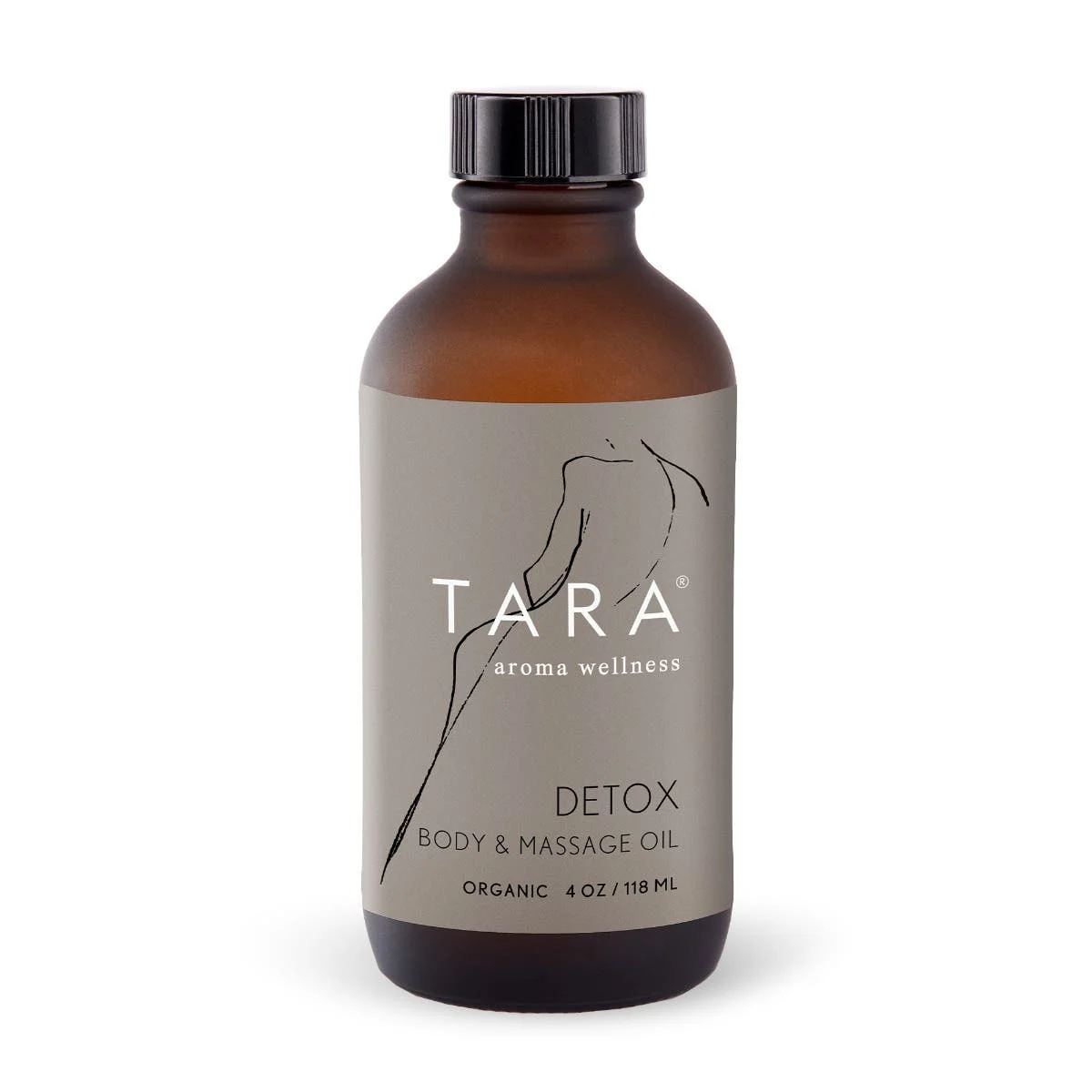AROMA WELLNESS Body & Massage Oil - DETOX (4 oz)