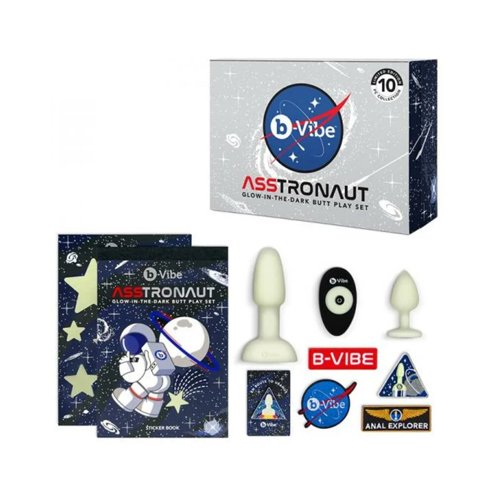Asstronaut Glow-in-Dark Butt Play Set