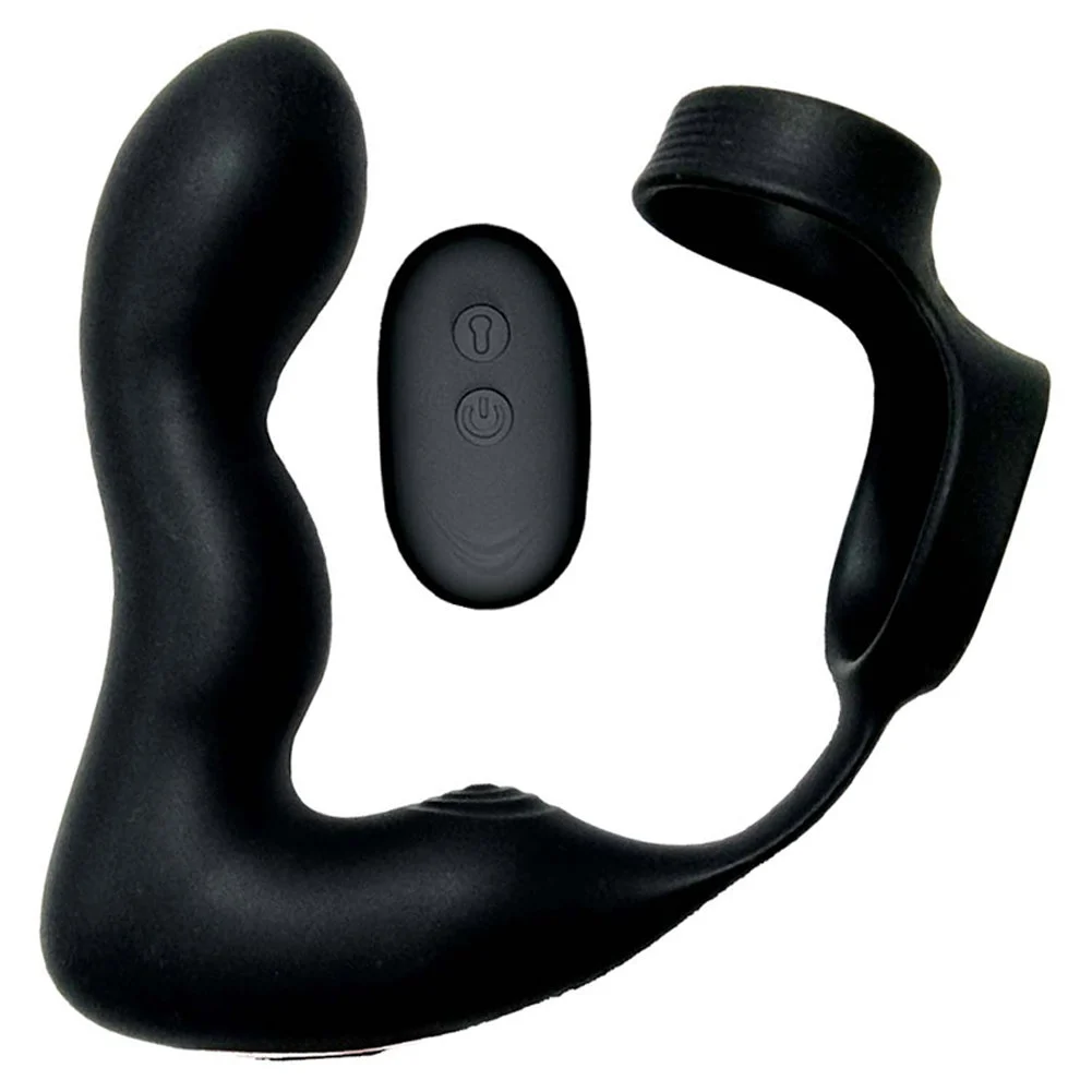 Atomic Inflatable P-Spot Vibe, 5.75", Black