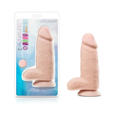 Au Naturel 10" Sensa Feel - The Chub Dildo with Balls