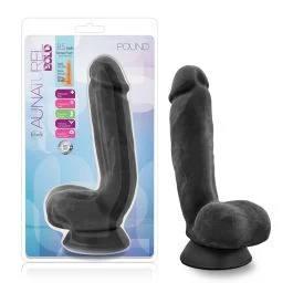 Au Naturel Bold Pound 8.5" Dildo Black