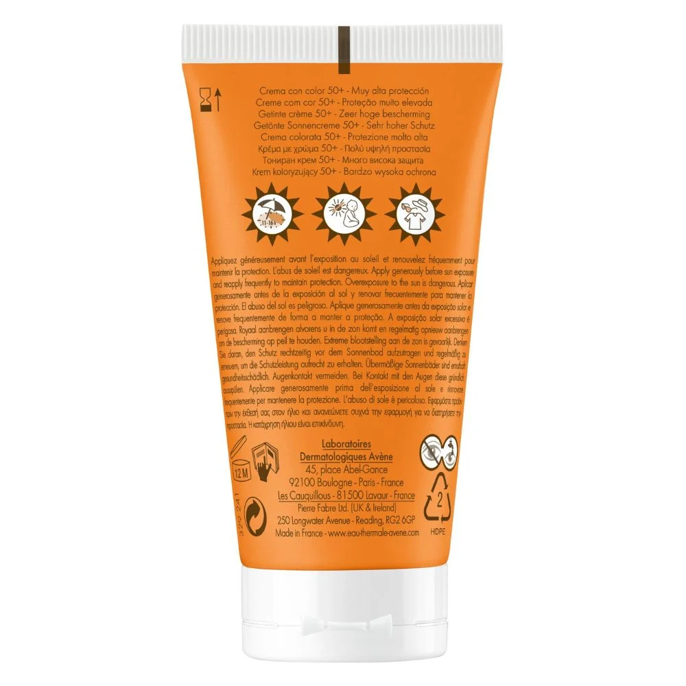 Avène Very High Protection Teinted Cream SPF50 +