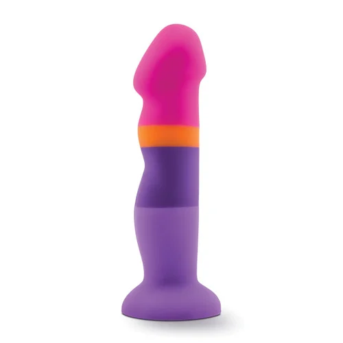 Avant D3 Silicone Dildo Summer Fling Colors by Blush Novelties