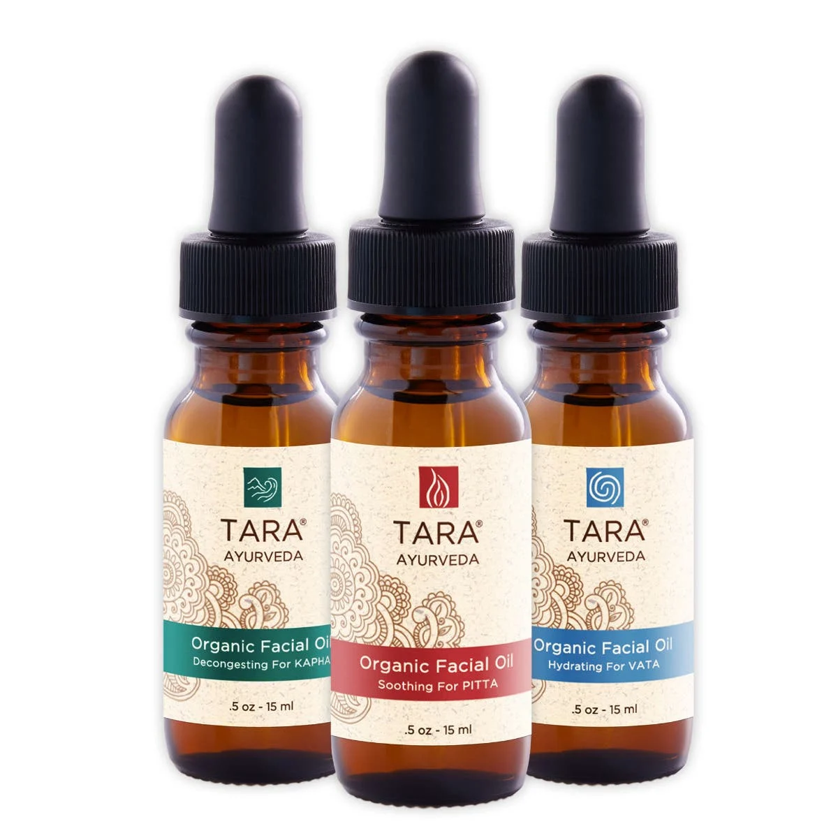 Ayurvedic Organic Facial Oils (15 ml)
