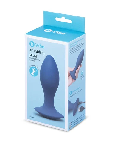 b-Vibe 4" Vibing Silicone Plug