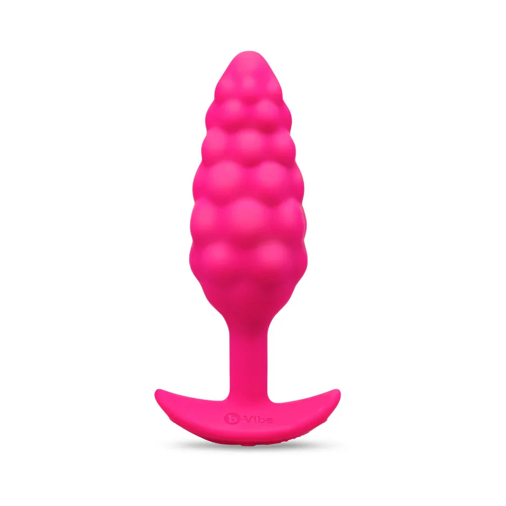 b-Vibe Bump Texture Vibrating Butt Plug