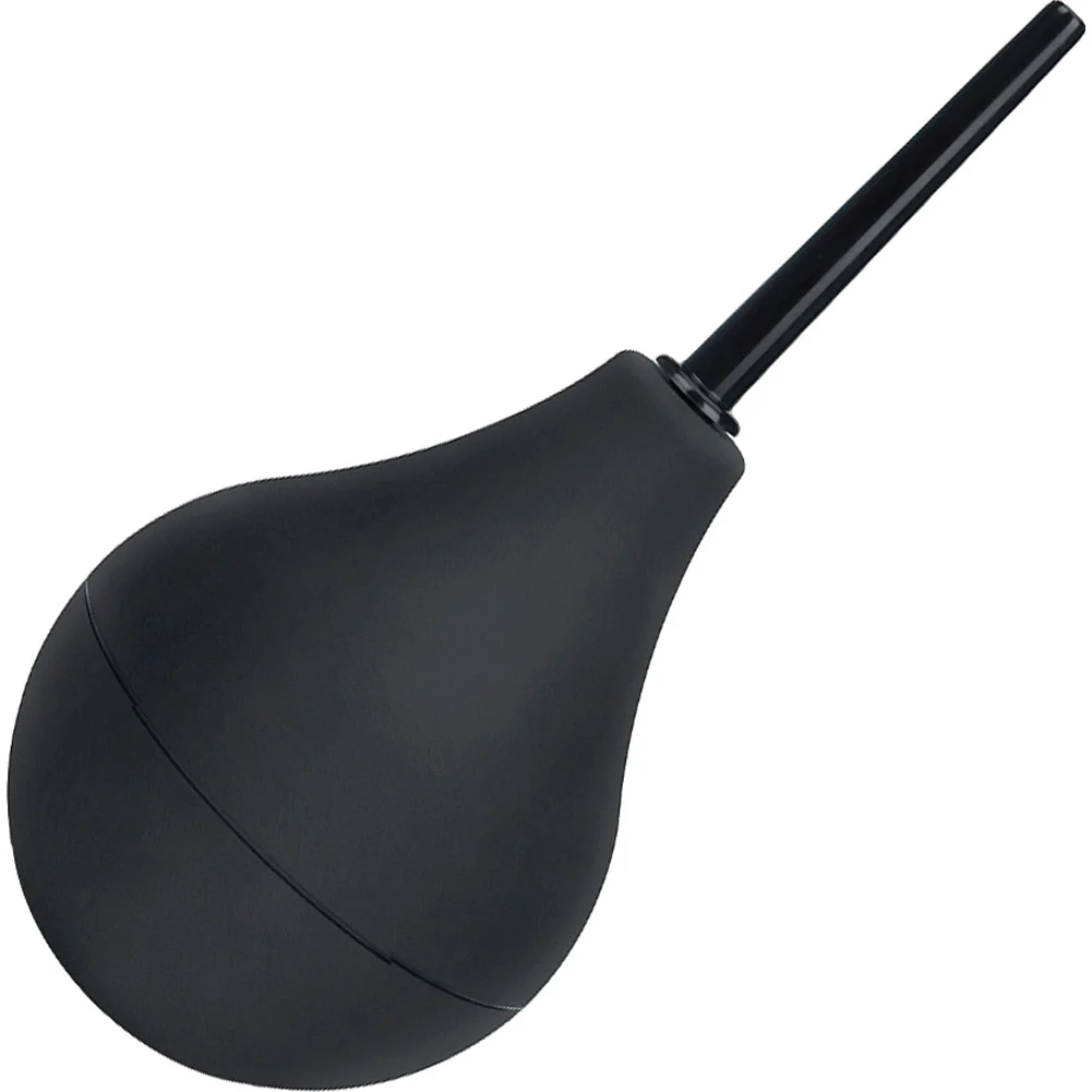 b-Vibe Classic Enema Bulb Set, Black