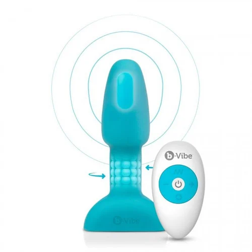 b-Vibe Petite Rimming Vibrating Butt Plug with Remote