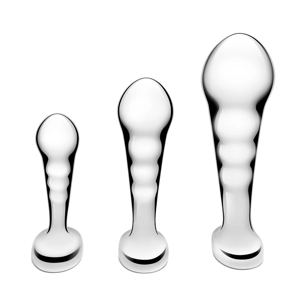 B-vibe Stainless Steel P-spot Training Set
