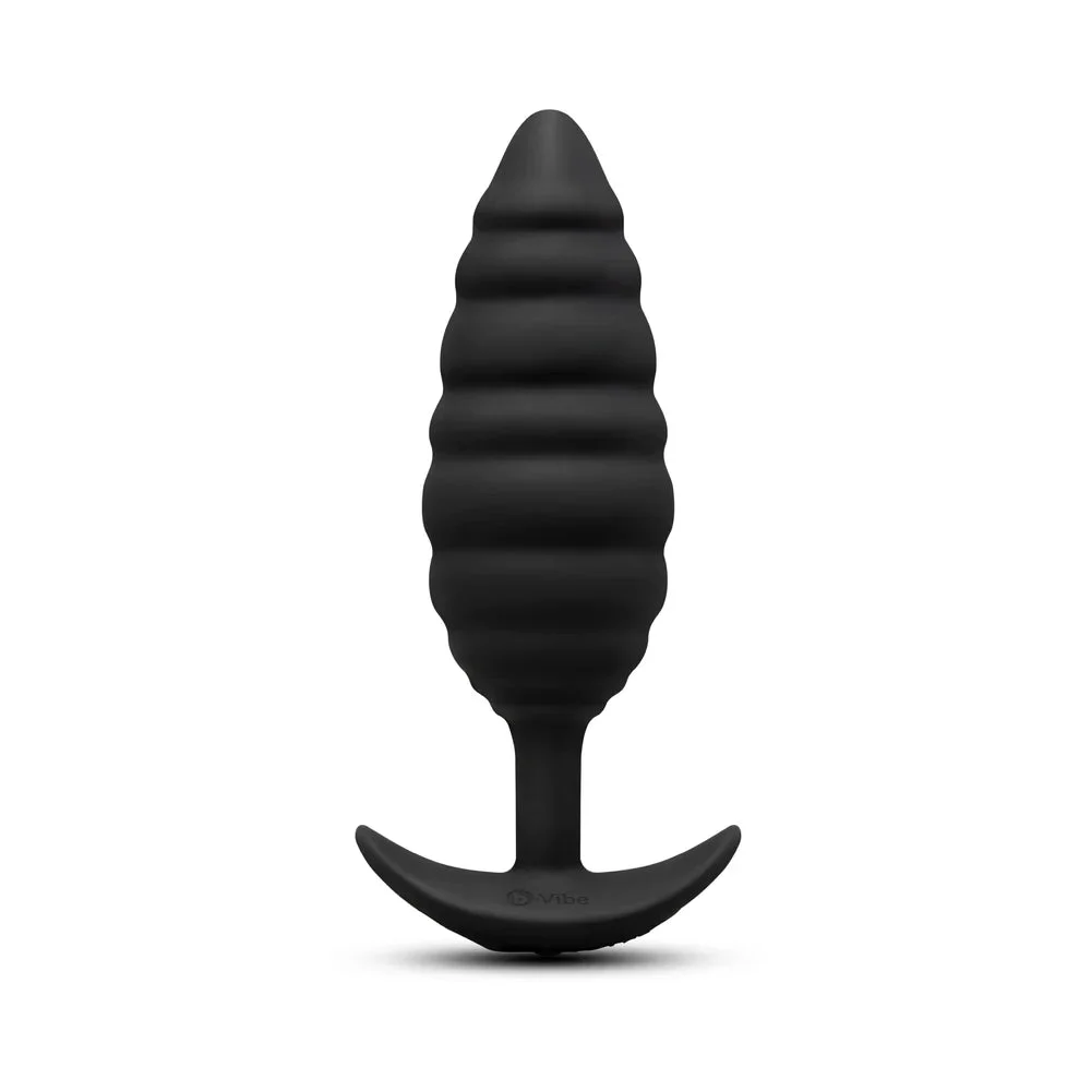 b-Vibe Twist Texture Vibrating Butt Plug