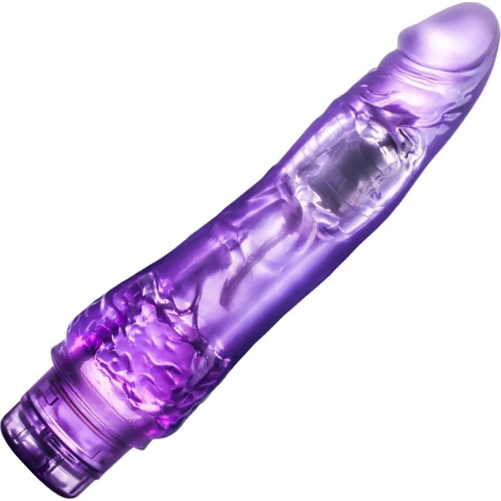 B Yours Ms Number 7 Waterproof Vibe, 8.75", Purple
