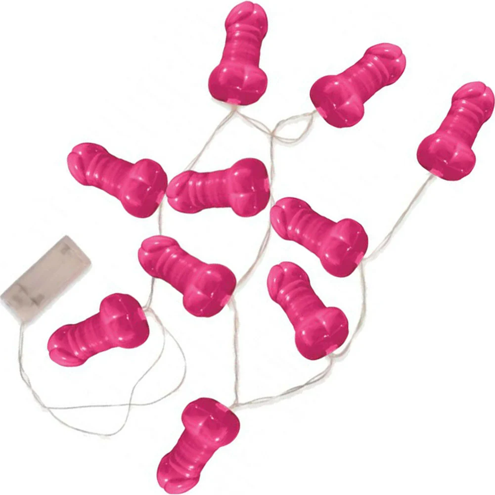 Bachelorette Party Pecker Lights, Pink