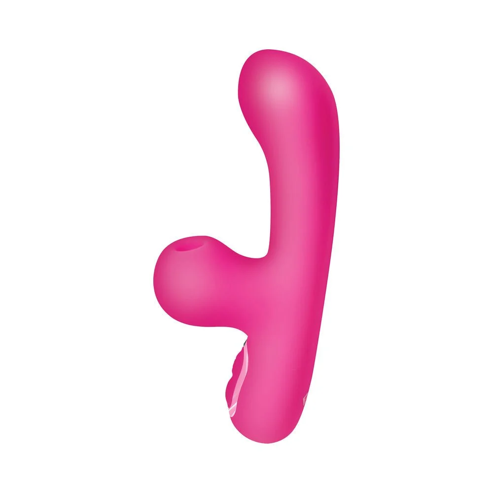 Bang! 10X G-Spot Rabbit Vibrator W/ Suction Pink