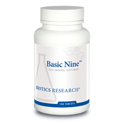 Basic Nine™ (Rare Trace Elements) (Biotics Research)
