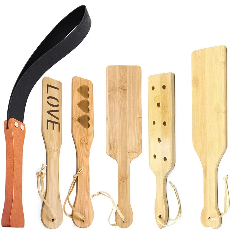BDSM Spank Paddles, 6 types
