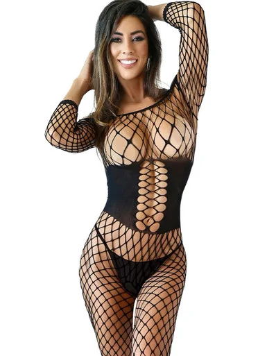 Be Savage Alluring Fishnet Bodystocking