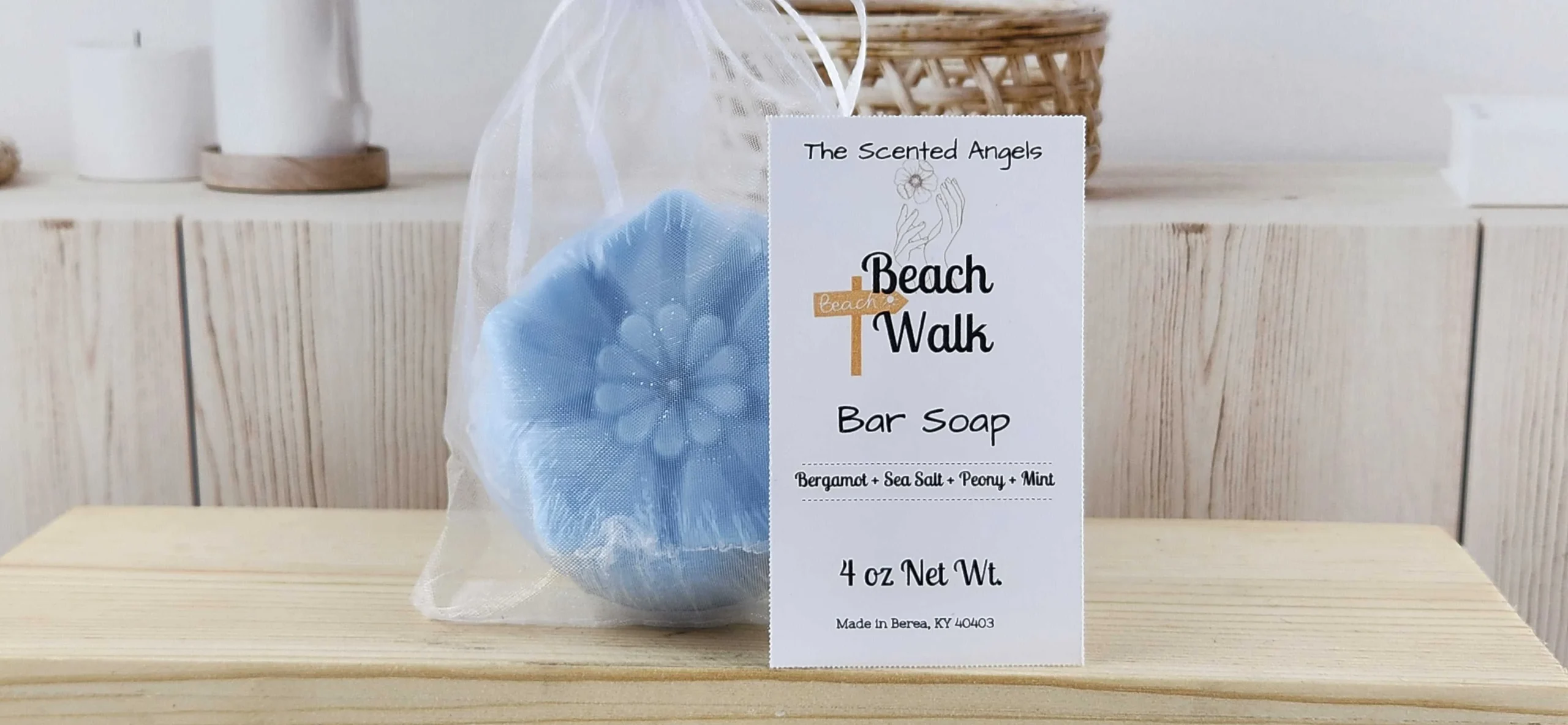 Beach Walk Floral Bar Soap - F2