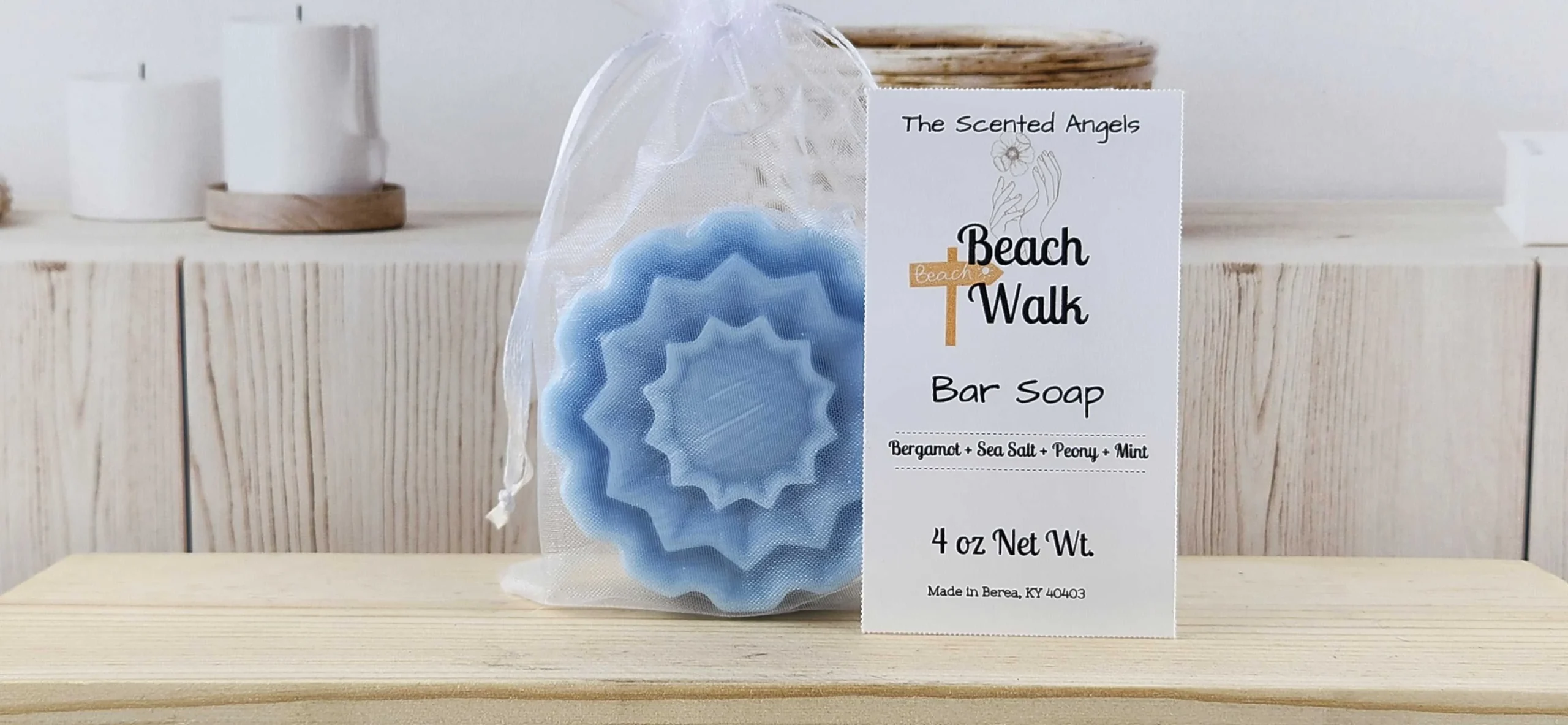 Beach Walk Floral Bar Soap - F3
