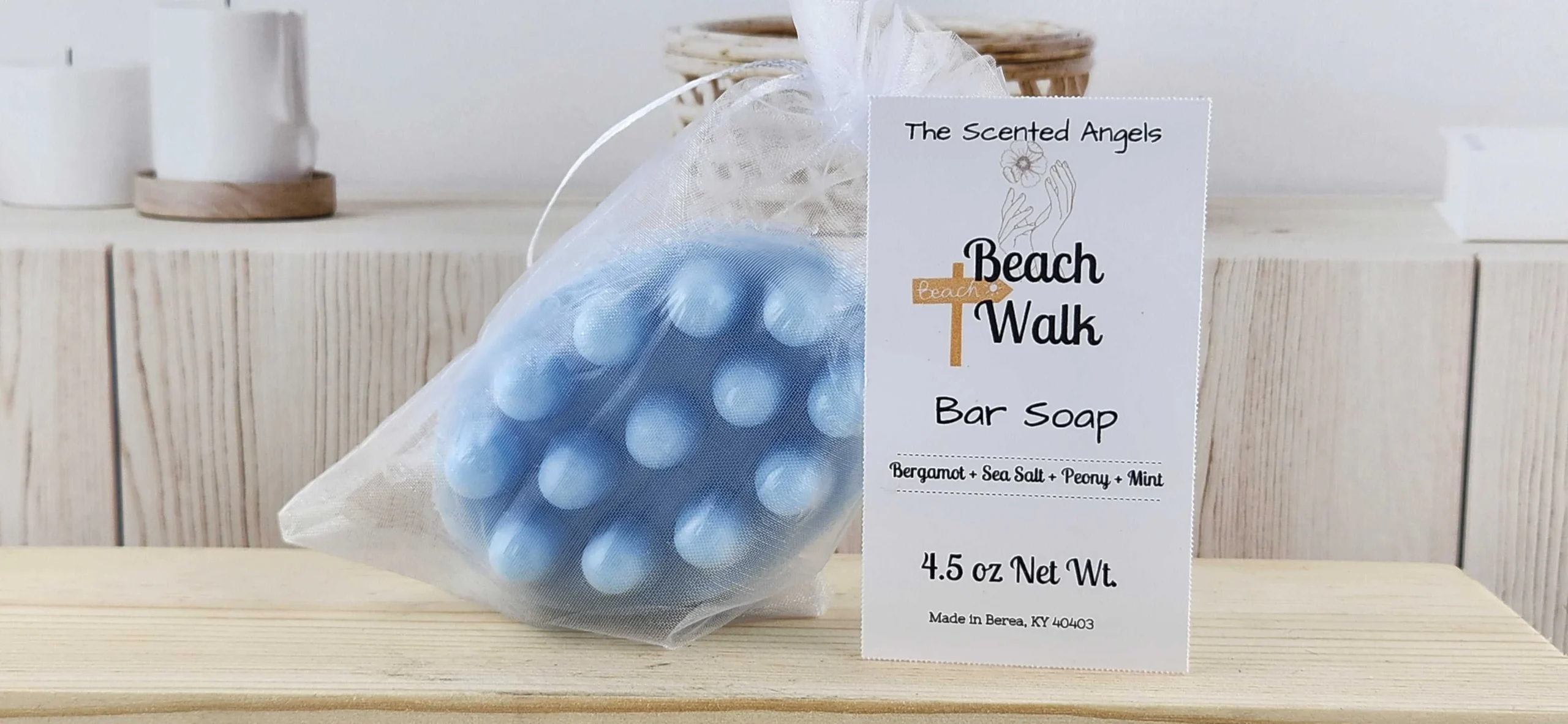 Beach Walk Massage Bar Soap