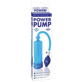 Beginner's Blue Penis Power Pump Pipedream Quick Release Valve