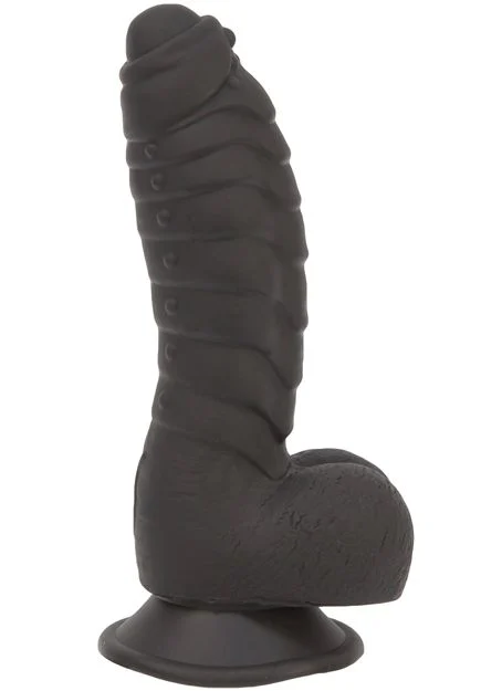 Ben 7" Textured Dildo with Balls